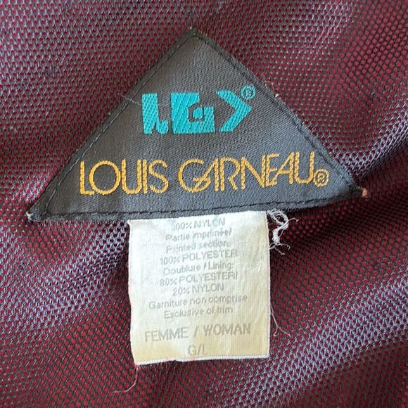 Vintage Garneau Plaid Windbreaker Bomber Jacket - Picture 12 of 16